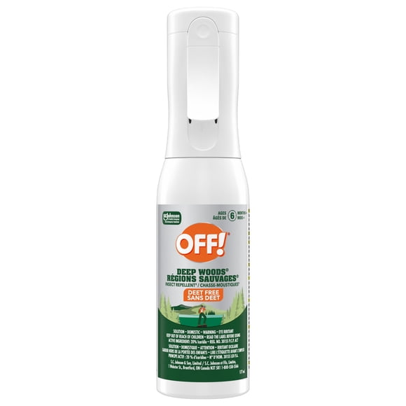 OFF!® Deep Woods® Insect Repellent, Fresh Mist Trigger, Deet Free, 170g