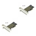 thumbnail image 4 of Ruiboury M.2 NGFF to Computer SATA Dual SSD PCI PCIe x4 x8 x16 NVMe Adapter Card 2Set, 4 of 6