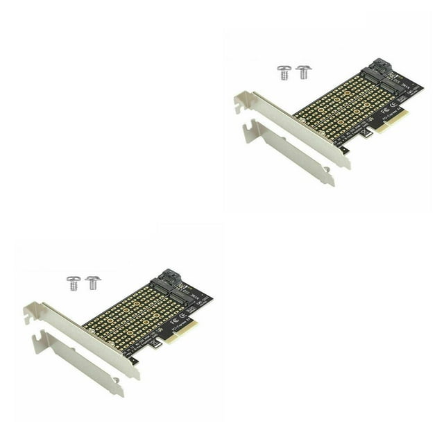 Methold Adaptador PCI-E a M2 Convertidor NVME a PCI-E Tarjeta adaptadora PCI X4 Accesorio de computadora 2piezas