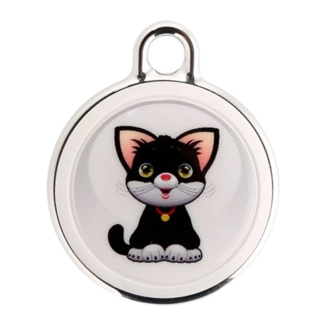 Dispositivo de rastreo de mascotas compacto y de alto rendimiento para gatos al aire libre.