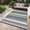 Grey, variant on Waterproof Outdoor Rug 8x10/9×12/9×18, Plastic Straw Patio Camping Rug, Indoor Outdoor RV Mat Carpet for Deck, Camper, Porch, Balcony, Backyard, Picnic