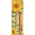 thumbnail image 2 of Wargo, Ed 9x18 Gold Ornate Wood Framed with Double Matting Museum Art Print Titled - Welcome Sunflower, 2 of 4
