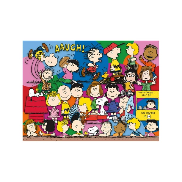 Peanuts 809860 500 Piece Peanuts Cast Jigsaw Puzzle
