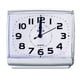 thumbnail image 2 of 2X Dormitorio Escritorio Cama Relojes para Despertar Dormitorio Al Lado de Estudiante Plástico Barrido Silencioso Reloj de Mesa Pequeño Reloj Despertador-Blanco, 2 of 5