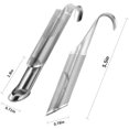 thumbnail image 2 of Mistayd Infuseur à Thé, Passoire à Thé, Infuseurs à Thé pour Thé en Vrac, Infuseur à Thé en Vrac Réutilisable en Acier Inoxydable, Diffuseur d'Épices, Stylo Diffuseur, Maille Fine, Tasse Unique, Cuillère, Tuyau 2 Pcs, 2 of 5
