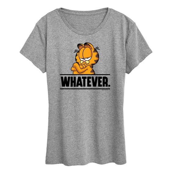 Garfield - Whatever - Women's Short Sleeve Graphic T-Shirt