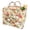 F, variant on Yucurem Boho Fabric Floral Laundry Storage Baskets, 12.99" x10.24" x10.64" Collapsible Large Capacity Spring Vintage Storage Bag Organizer with Handle & Front Pocket