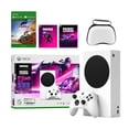 thumbnail image 1 of Microsoft Xbox Series S Fortnite & Rocket League Midnight Drive Pack Bundle with Forza Horizon 4 Full Game and Mytrix Controller Protective Case, 1 of 1