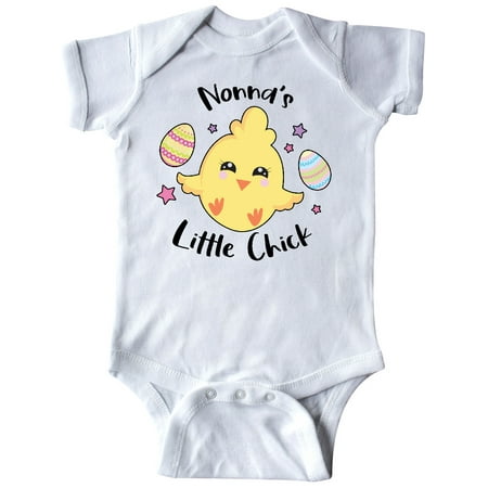 

Inktastic Happy Easter Nonna s Little Chick Gift Baby Girl Bodysuit