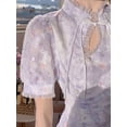 thumbnail image 4 of Pintura al óleo, mejora del estilo palaciego, vestido de verano de mujer qipao adecuado para fiestas de baile., 4 of 5