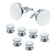 thumbnail image 5 of Gemelos de hombre Camisa francesa redonda Gemelos de concha con forma de gota de aceite Gemelos multifuncionales, 5 of 6