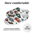 thumbnail image 6 of Lsque Pirate Hats Pattern Womens Comfort Cotton on Scuff With Memory Foam and Anti-skid Sole Slipper-44/45, 6 of 7