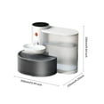 thumbnail image 6 of 3000ml Smart Pet Water Fountain Automatic Cat Water Dispenser Quiet Flowing Water Feeder for Indoor Cats Dogs, 6 of 9