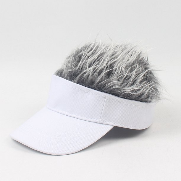 Gorra de béisbol con peluca, gorra para padres y gorra de tendencia urbana, sombrero parasol para exteriores
