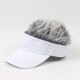 thumbnail image 1 of Gorra de béisbol con peluca, gorra para padres y gorra de tendencia urbana, sombrero parasol para exteriores, 1 of 6