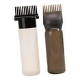 thumbnail image 2 of 2 Bottles Comb Applicator, Hair Dye Bottle, Refillable Applicator Brushes, 160ml Black, 2 of 8