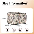 thumbnail image 5 of Lsque Flying Butterflies-1 Print 4 Slice Toaster Cover , Kitchen Appliance Dustproof Protector , Toaster Protector Dustproof Kitchen Appliance Cover, 5 of 7