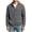 a01Gray, variant on LODIENY Men Waffle Button Down Cardigan Sweater with Pockets Long Sleeve Collared Relaxed Fit Big and Tall (S-5XL) Knit Tops Green M