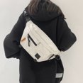 thumbnail image 2 of Riñonera deportiva de nailon para mujer, bolso de cintura de estilo callejero, Unisex, para deportes al aire libre, a la moda, 2 of 5