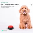 thumbnail image 2 of Miangastore Household Recording Button Interesting Dog Buzzer Interactive Talking Button Dog Supply, 2 of 9