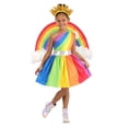 thumbnail image 1 of Girl's Royal Rainbow Costume, 1 of 5