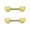 Gold, variant on 2PCS 14G Heart Nipple Rings 316L Stainless Steel Nipple Barbells Piercing Body Jewelry for Women