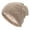 Khaki, variant on XMMSWDLA Winter Hats for Men Women, Warm Knit for Guys, Thick Fleece Lined Cap Winter Hat