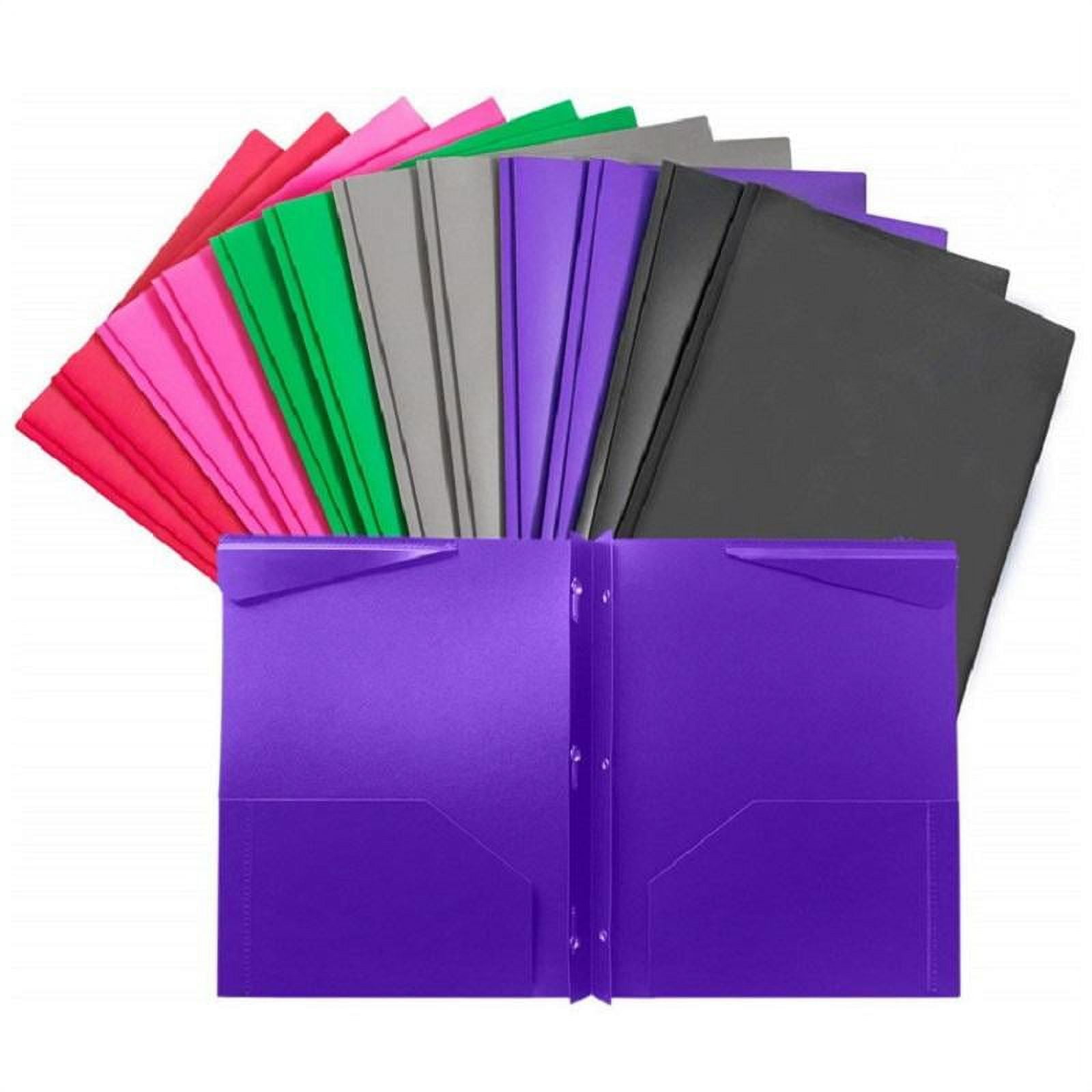 Pocket Folders With Brad Fasteners