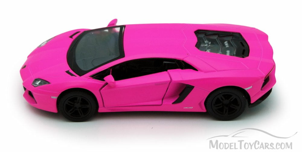 pink toy lamborghini