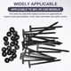 thumbnail image 4 of Nylon Universal Cable Tie Buckle, Cinchos para Tolvas con Botones Autoblocantes, Cinchos de Plastico Autobloqueantes, Multiusos Zip Ties Holder para Sujetar Tolvas y Molduras del Carro (100 pcs), 4 of 4