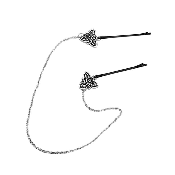 Horquillas de metal con nudos celtas vintage, accesorios para el cabello D-418