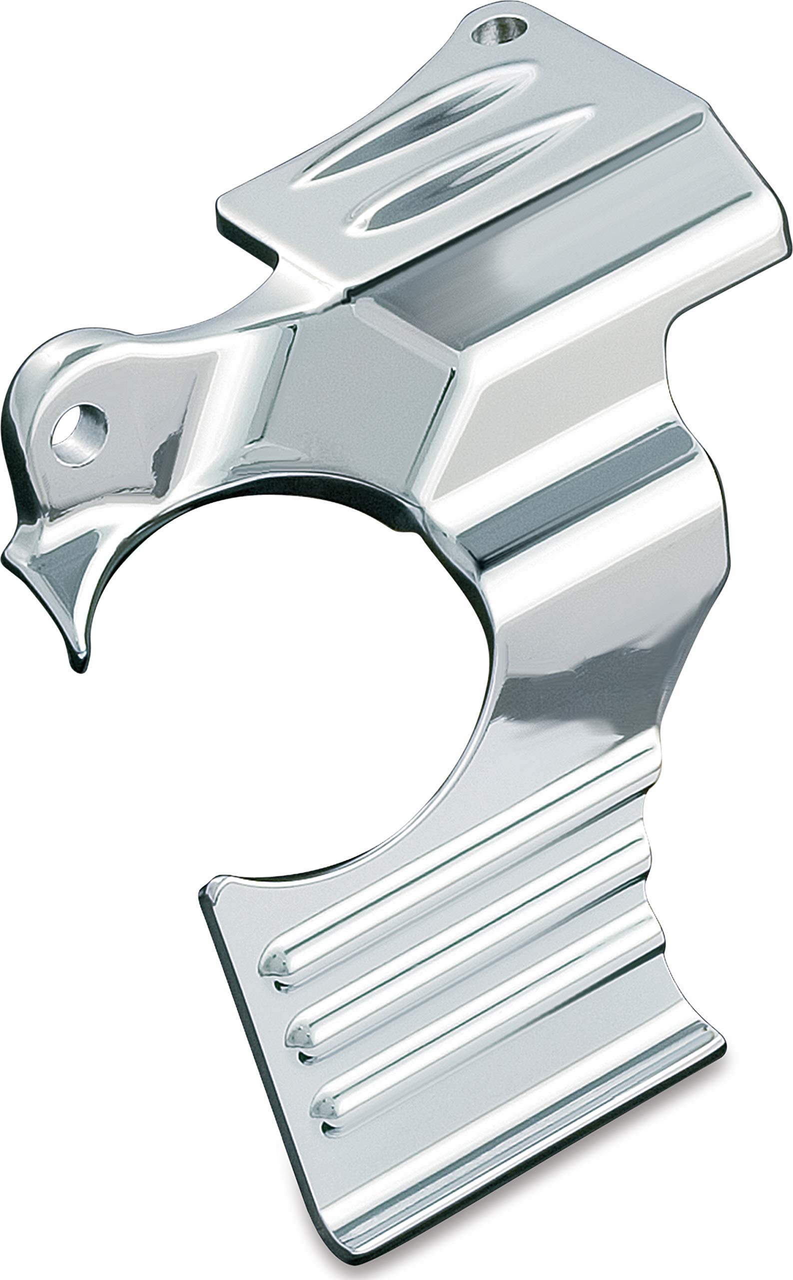 Kuryakyn 5642 Chrome Starter End Cover For 2014-2019 Indian Motorcycles (Excludes Scout)