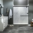 thumbnail image 6 of Palisade 78in x 60in x 36in Waterproof Vinyl Shower Surround Kit with Accessories in Urban Glacier, 6 of 8