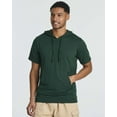 thumbnail image 2 of Real Essentials Men's Cotton Short-Sleeve Hoodie Hooded T-Shirt With Drawstring & Pockets (Available In Big & Tall), 2 of 6