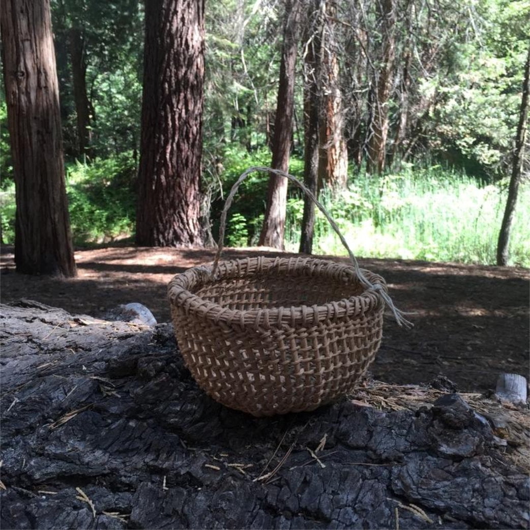 Traditional Craft Kits: Twined Basket Kit - Gathering Style