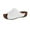 White, variant on Nrmvnmi Women's Slippers Open Toe Plus-Size Platform Wedge with A Line Wearing Beach Slippers Summer Comfortable Shoe White Mothers Day Gifts