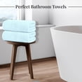 thumbnail image 3 of Toallas de baño Tens Toallas extra grandes, 100% algodón, 76 x 152 cm, paquete de 4, 3 of 7