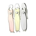 thumbnail image 4 of Broche de hermanas, joyería bonita, regalo de cumpleaños, Pin de solapa elegante para bolso, corbata, traje 3 personas Yuyangstore Broche de hermanas, 4 of 8