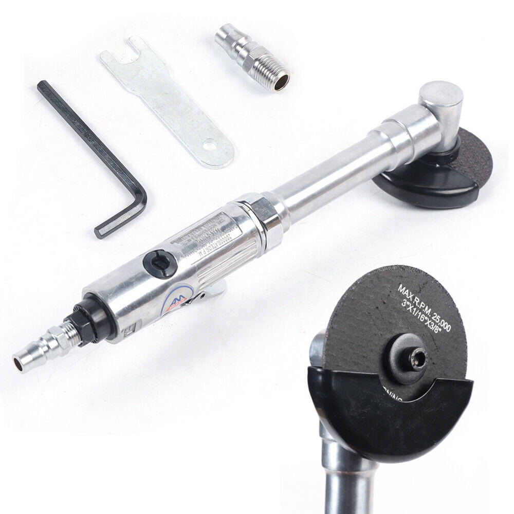 Long Handle Pneumatic Cutting Tool Air Angle Grinder For Polishing Cut Off Metal Air Die Angle Grinder Pneumatic Cutting Machine Air Cutter Grinding Pneumatic Cutting Machine Air Angle Grinder