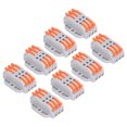 thumbnail image 2 of Tuerca de conector de cable de palanca terminal de conexión rápida Tratamiento de galvanoplastia confiable y seguro para cables eléctricos ANGGREK Otros, 2 of 8