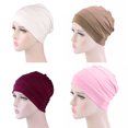 thumbnail image 6 of YUUZONE Chemo Hats For Women Cancer Headwear Cap Under Hat Comfy Chemo Cap Skullies, 6 of 13