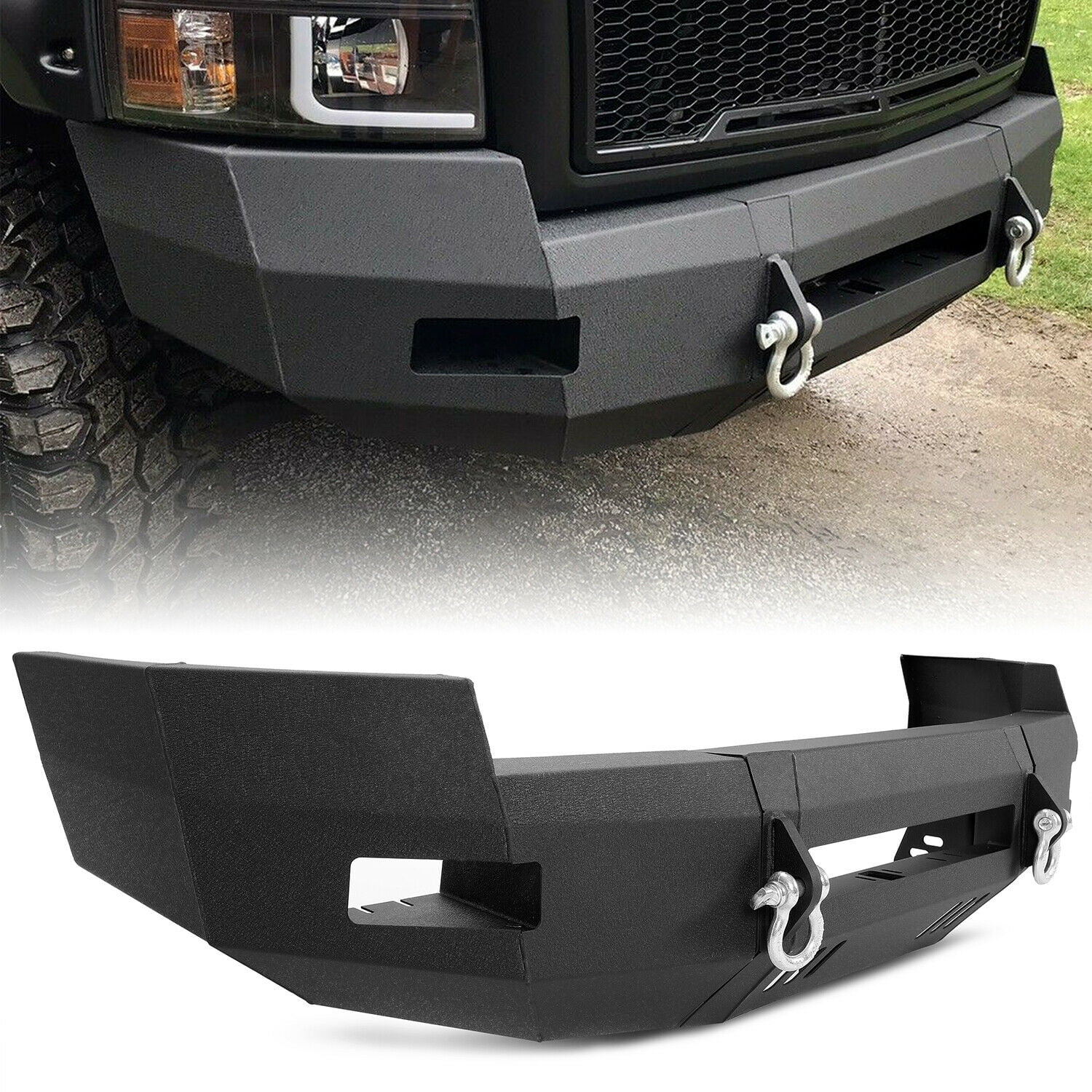 Front Bumper OffRoad 3Piece Modular Compatible with 20072010