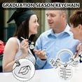thumbnail image 2 of Jewelry On Clearance Class Of 2021 School Keychain Keyring Memorial Graduation Gift For Students As Shown, 2 of 9