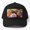 Black, variant on Farmers Market Bouquet Baseball Cap, Beautiful Floral Produce Market Design, Classic Hat