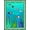 Blue, Pattern 3, variant on ODIKA 4'x6' Machine Washable Non-Slip Area Rug, Oceanic Seascape High Traffic Rug, Green, 298023