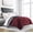 Burgundy/Grey, variant on Sleep Restoration Down Alternative Comforter, Oversized, Reversible, King/Cal King, Navy/Sleet