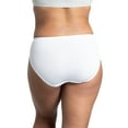 thumbnail image 4 of Fruit of the Loom Women's Microfiber Hi-Cut Brief Underwear, 12-Pack, 4 of 9