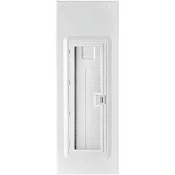 Leviton LDC42 42-Space Indoor Load Center Cover and Door, NEMA 1, Flush/Surface Mount , White