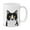 Moustached Tuxedo Cat, variant on WIRESTER 11 Oz Ceramic Tea Cup Coffee Mug, Seal Lilac Tabby Point Birman Cat