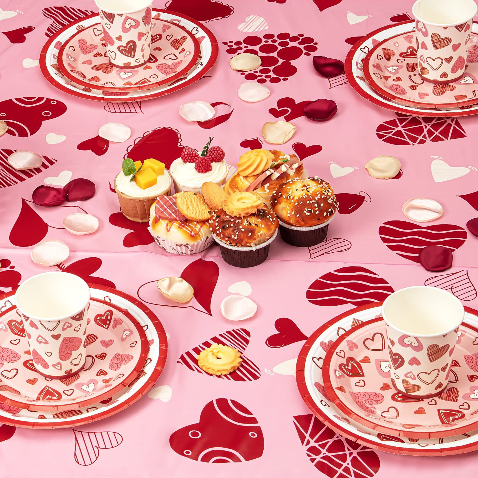 Valentine dinnerware top
